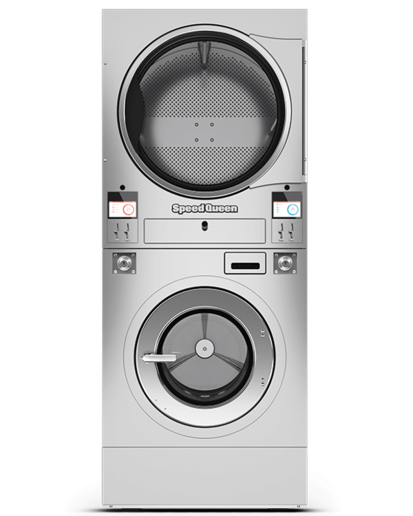 Vended commercial laundry equipment for laundromats and multifamily Caribbean